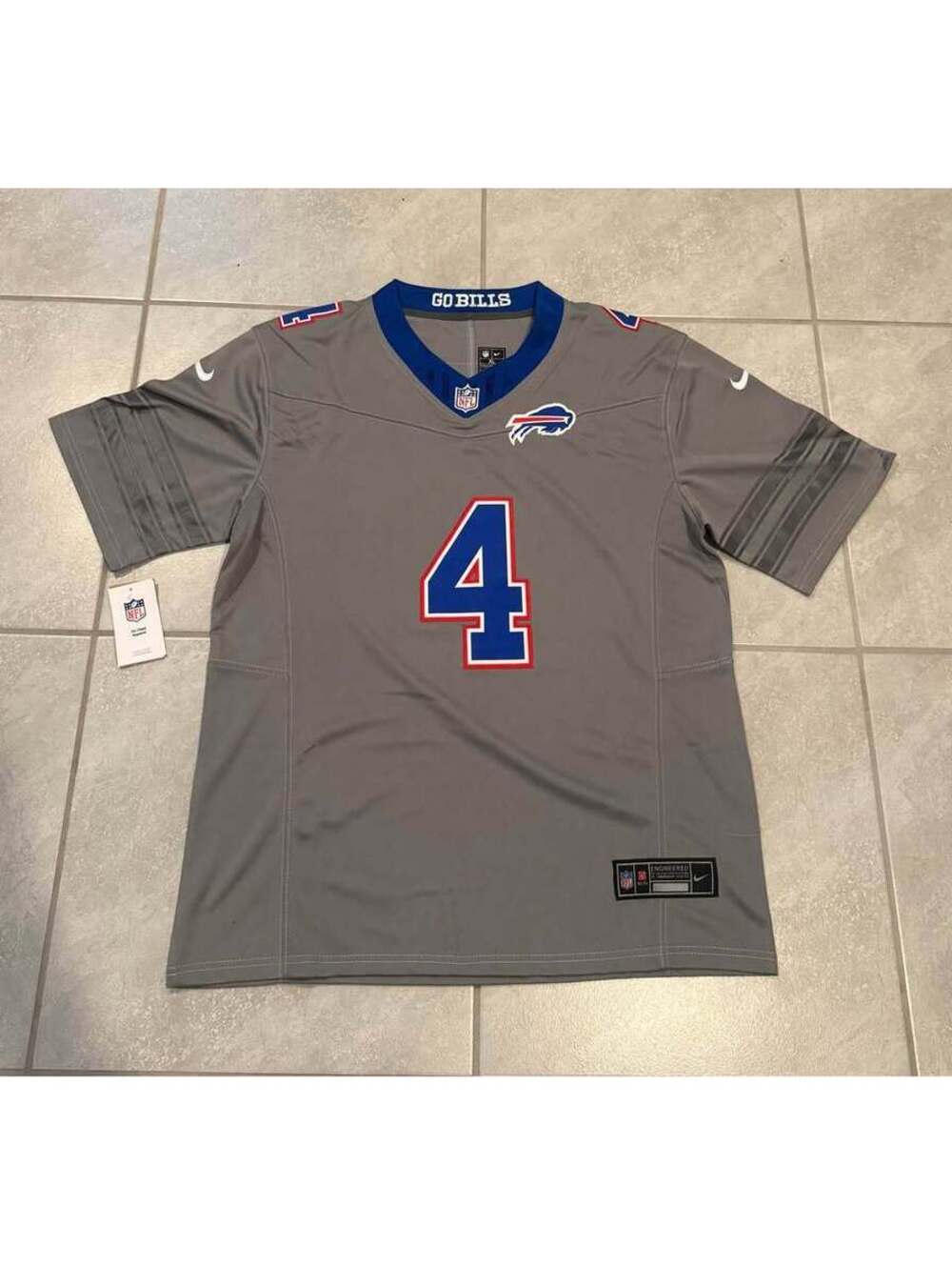 James Cook III Buffalo Bills Jersey Adult XL NWT